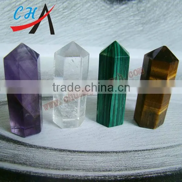 Natural purple amethyst crystal point for sale