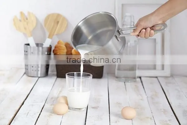 304 stainless steel milk pans induction stainless cookware