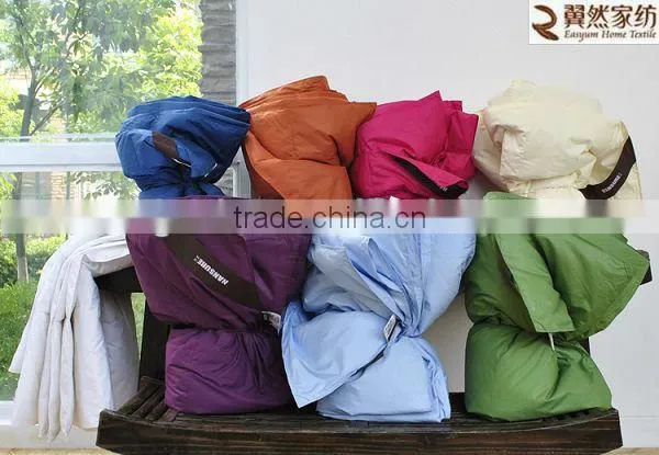 Colorful Cotton Shell Cheap Feather & Down Blanket