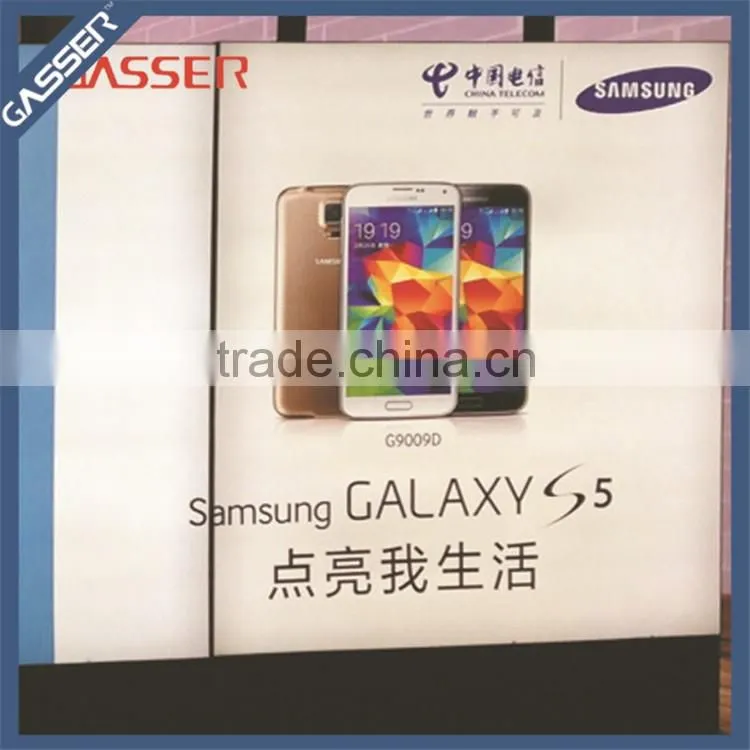 Ultra Thin LED light box for advertising with UV film