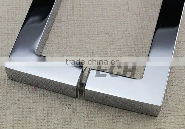 high level hardware brass glass door handle