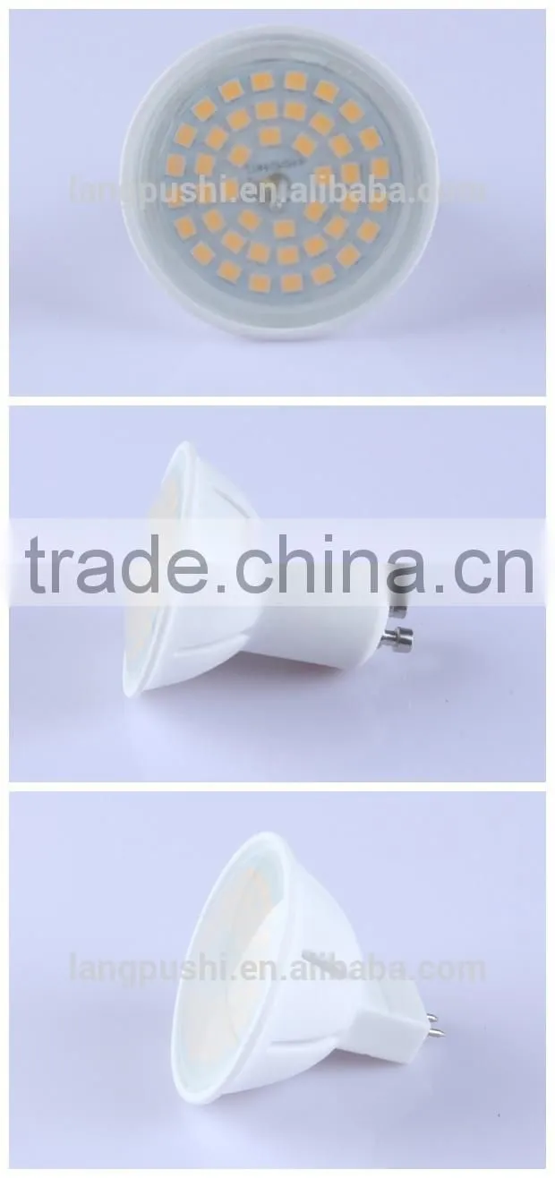 popular in Europe energy saving indoor ceiling light 5 watt smd led dimmable gu10 ceramic spot light bulb