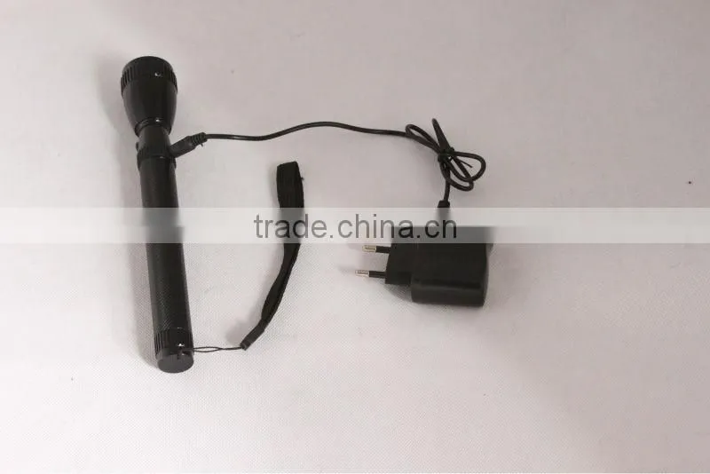 high power rechargeable led flashlight torch light