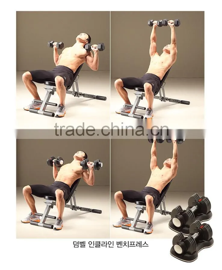 7 Position Folding Multi Bench / Gym Equipment/ Rack/Bench Press