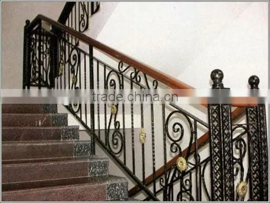 Top-selling forged iron railings banisters install