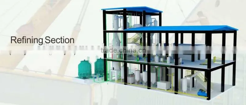 100TPD new machinery mini crude oil refinery with china supplier