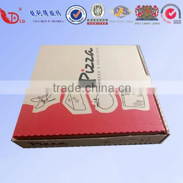 2016 Cheap Customied Corrugated Pizza Box , Pizza Packing Box