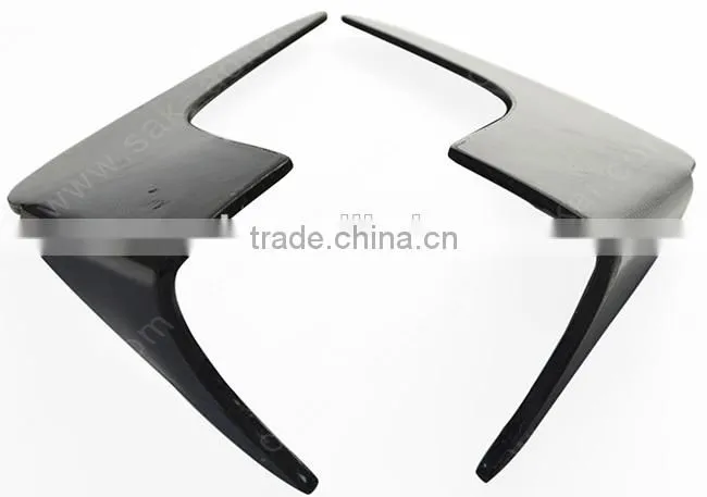 100% real carbon fiber car front splitter flap for universal using
