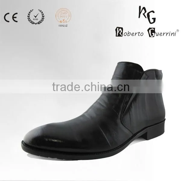 2014 leather boots for men