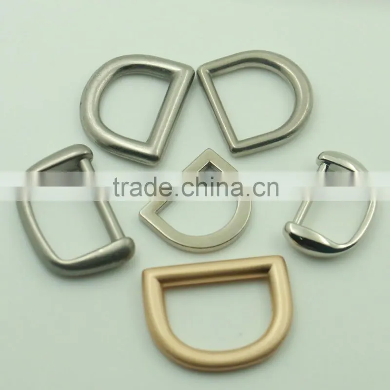 wholesale normal eco friendly 20mm heavy duty metal Bag fitting d ring