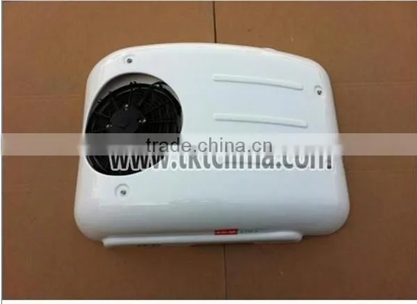 Battery driven rooftop cooling refrigeration unit for cargo van