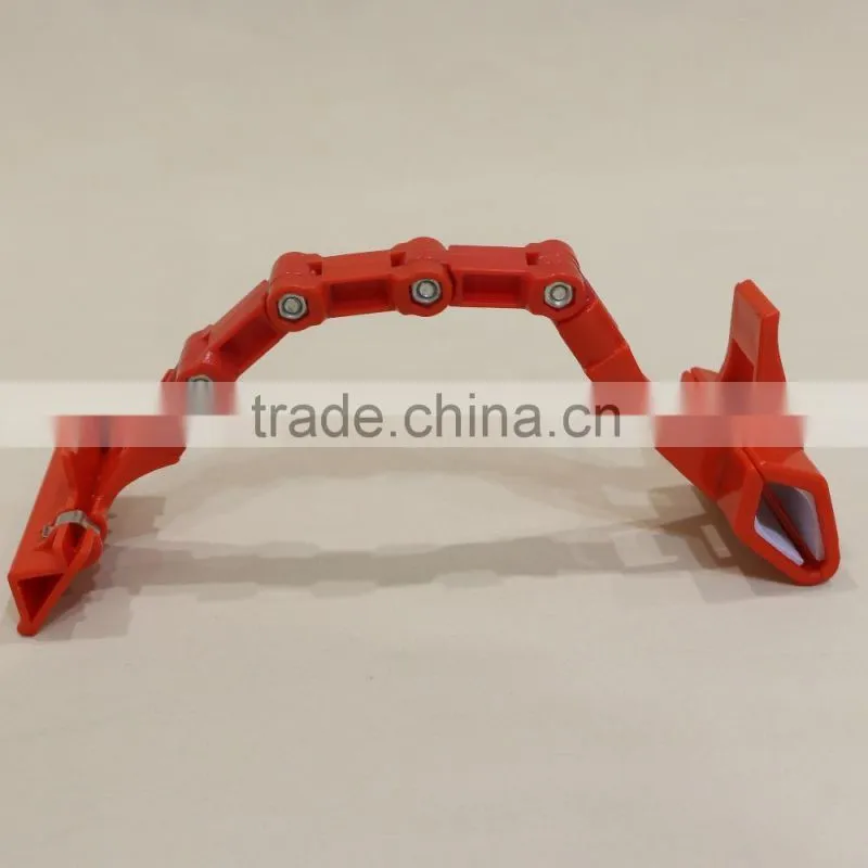 Durable hot selling plastic small sign holder with clips