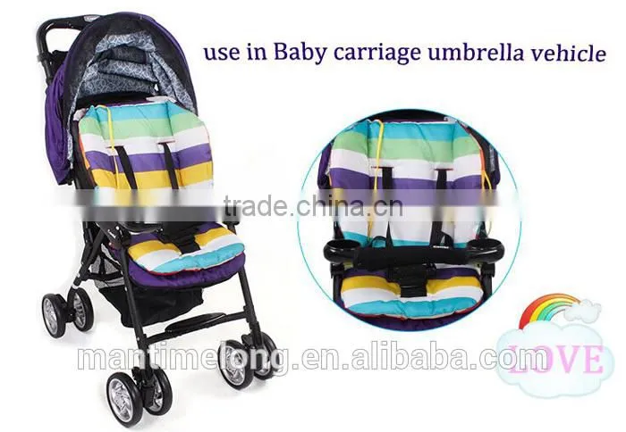baby stroller pad baby stroller mat baby seat cushion rainbow colors