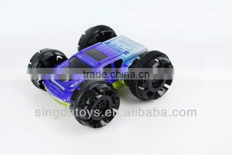 Nice tipping bucket can use tow sides rc stunt car