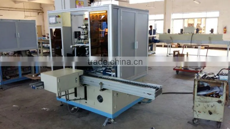 Servo indexing system one color automatic screen printer