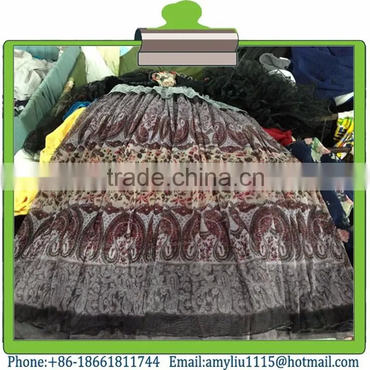 Used second hand clothes