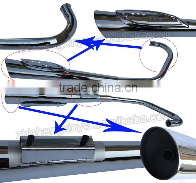 High-end Stainless Steel Flexible Motorcycle Exhaust Silencer