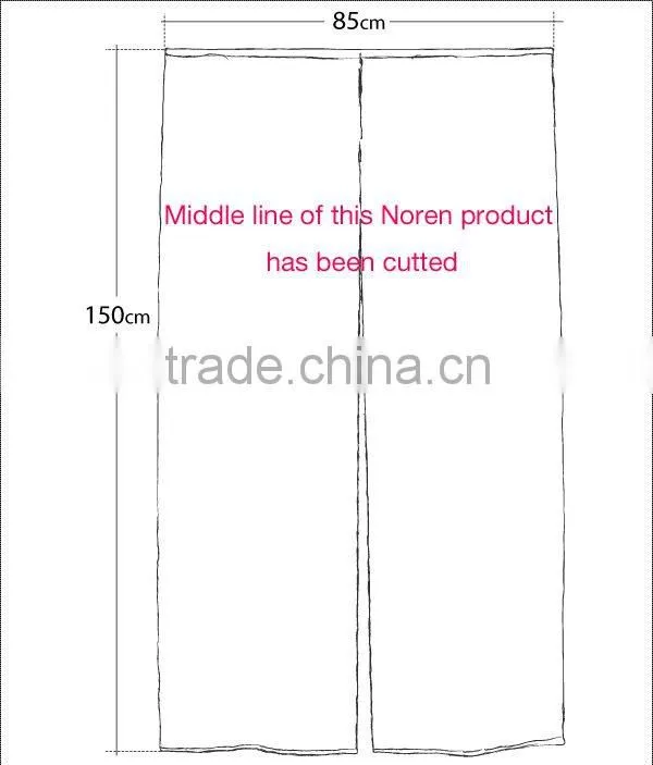Japan Curtain Drapes Noren 150cm X 85cm Japanese Style Door Window Curtain