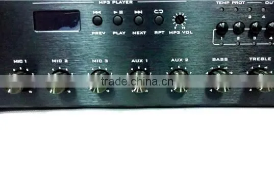 ITC TI-60U Series PA System 5 Zone Mixer Amplifier with MP3 Player