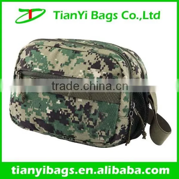 Travelling camouflage nylon men waist bag