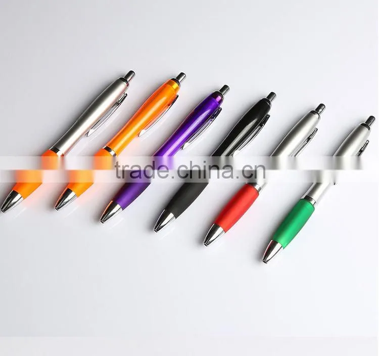 2015 promotional hottest advertisement plastic logo ball pens for sale TC-6001