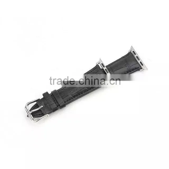 Double leather watch band for iphone watch