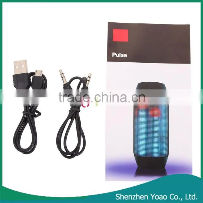 Leadzm Portable Wireless Bluetooth Speaker (Support TF Card/USB/FM Radio) Black