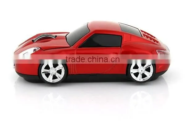 2.4ghz sport car shaped wireless optical mouse