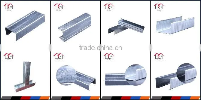 2016 hot sell Light Steel Drywall Partition Frame
