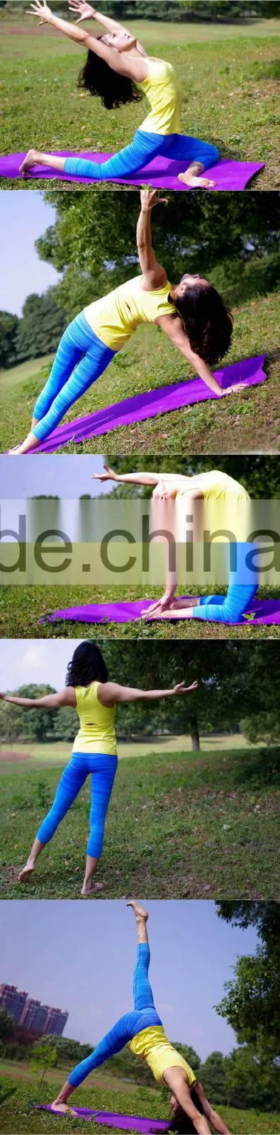 Space Dyed Sports Tights, Custom Fitness Yoga Pants Wholesale