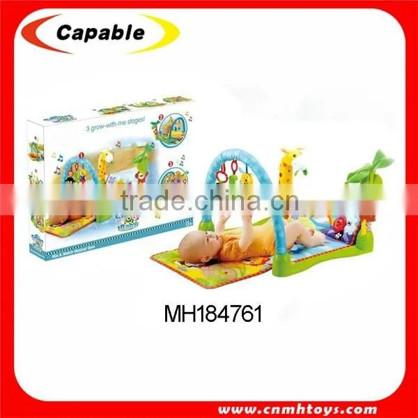 high quality musical floor play gym mat for kids
