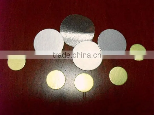 plastic closure heat seal liner for pp container seals
