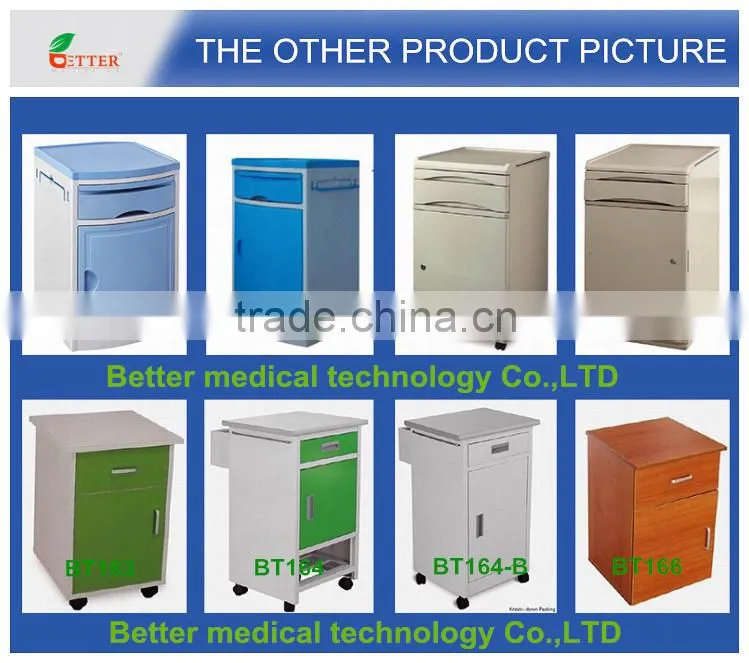powder coated steel bedside locker