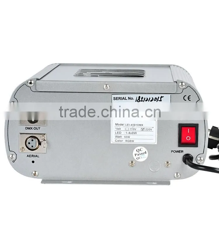 2016 40W RGBW twinkle effect led fiber optic projector with DMX