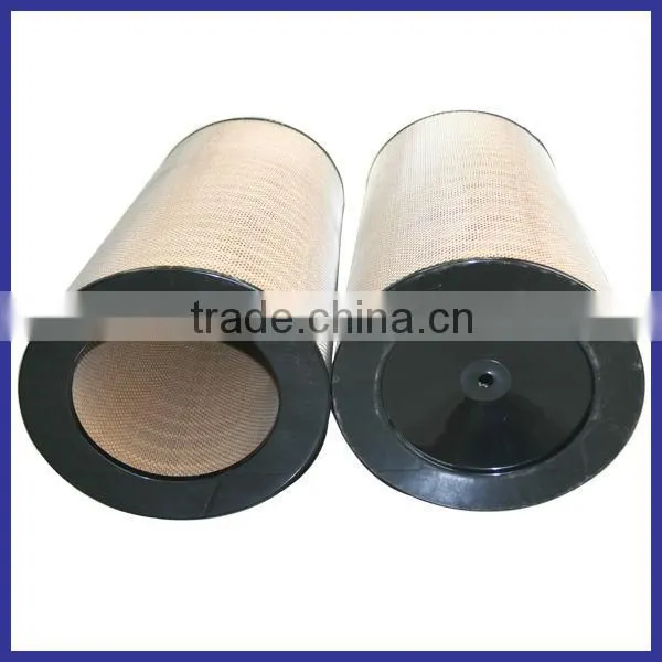 Industrial air oil separator elements