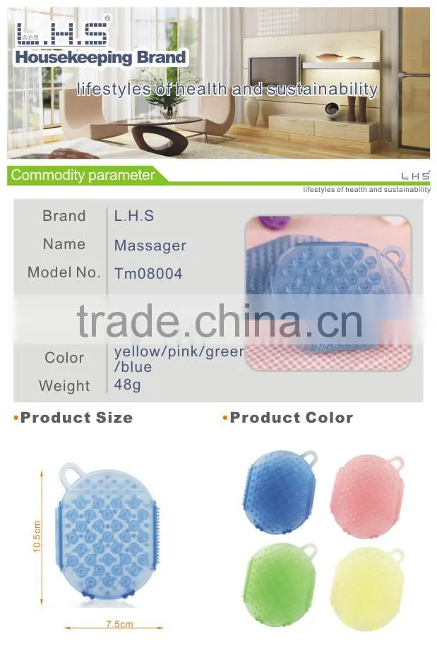 2016 new design Manufacture supply Smoothing silicone massage glove