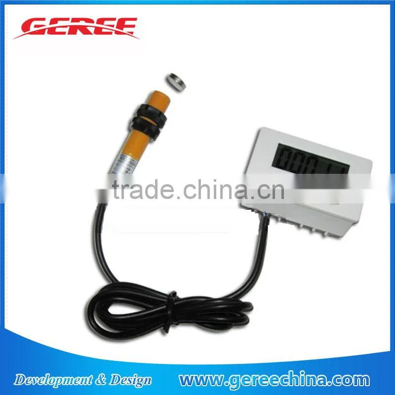 Hot selling New LCD Punch Digital portable Counter 5 Digit Proximity Switch and Strong Magnetic