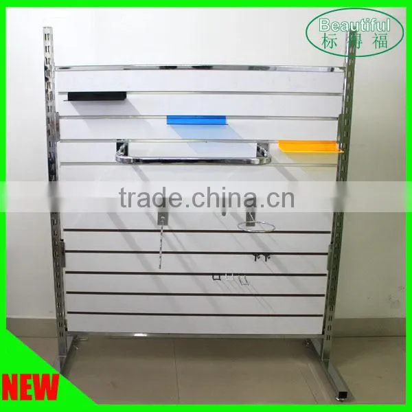 Hot Sale Colored PVC Finishes Slatwall Panel