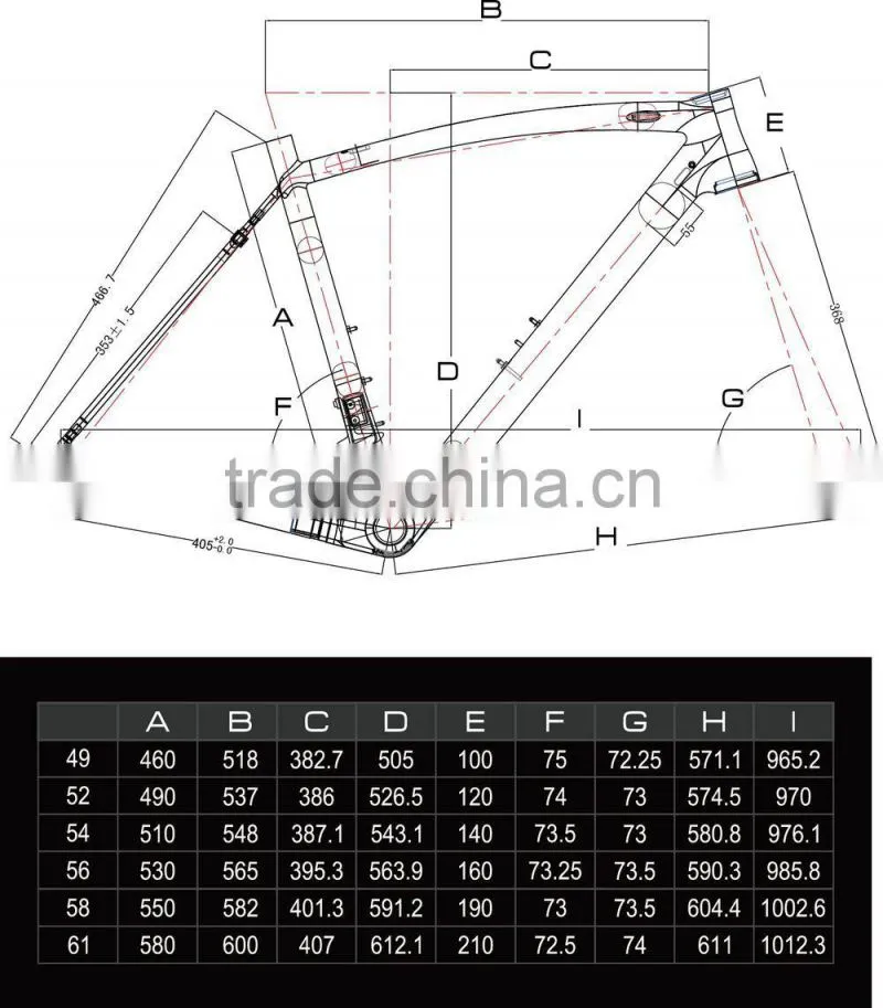 Dengfu FM208 super light frame bike with nice design