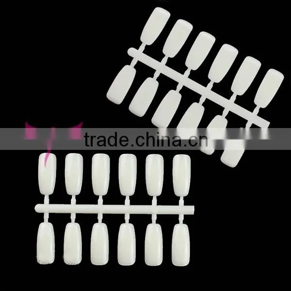 Beauties Factory Special Flat Back Nail Tips For Color Display Card Chart Book