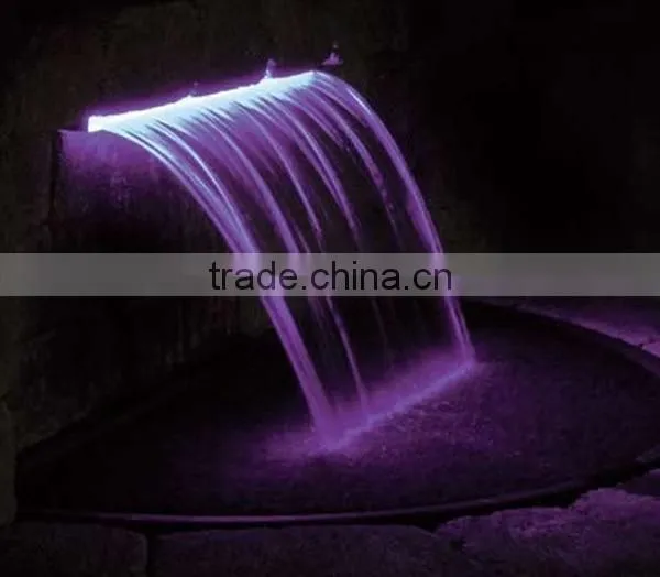 led waterfall light for indoor and outdoor decoration