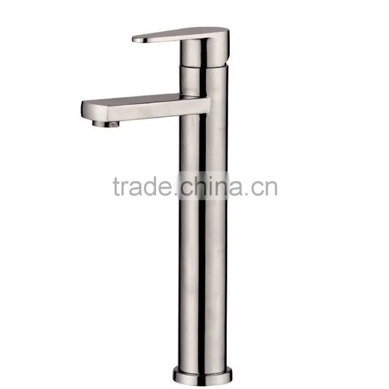 Nickle color simple modern design high quality wash basin mixer tap
