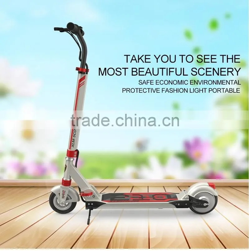 Electric folding 6.5inch brushless motor mobility scooter