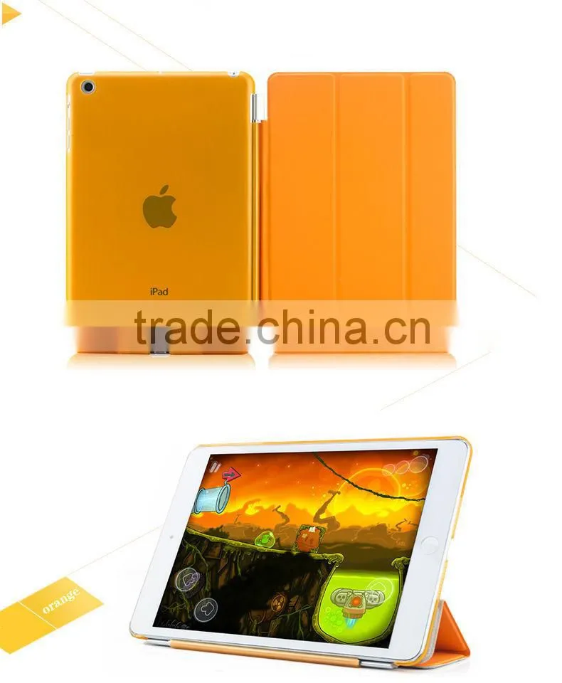 Slim Magnetic PU Leather Stand Smart Cover Back Case For ipad3/4/5/6/mini/mini2 /mini 3