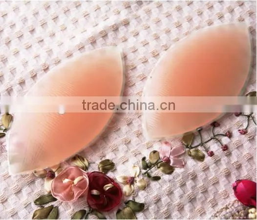 high quality breast invisible silicon bra pad