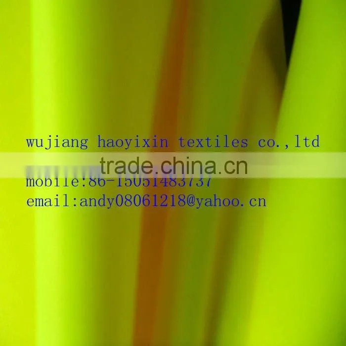 150D FDY Oxford Coating and Fluorescent Fabric