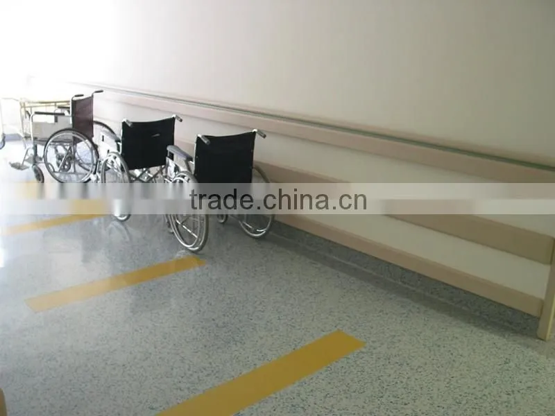 hospital interior wall protection vinyl wall guard