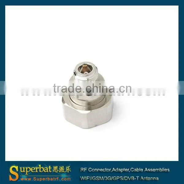 N-7/16 DIN adapter N Jack to 7/16 DIN Plug straight rf coupler