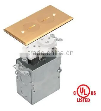 cUL UL Flush rectangular floor mount electrical boxes