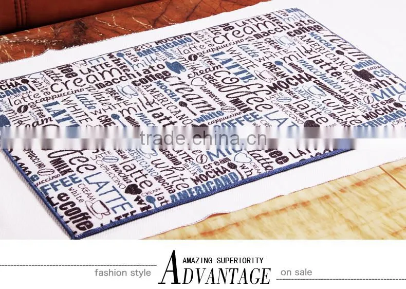 Warp eco-friendly drawing table placemats